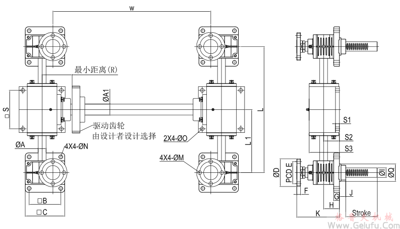 齒條升降機組合多臺聯(lián)動高速升降臺 齒條升降機組合多臺聯(lián)動高速升降臺